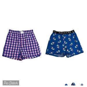 American Eagle Men’s Boxer Shorts XS Bundle